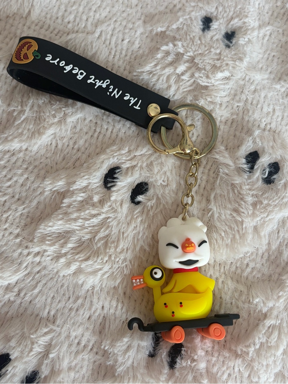 The nightmare before Christmas zero keychain